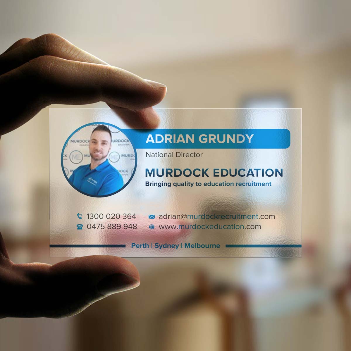 Business Card Design by INDIAN_Ashok for this project | Design #13094303