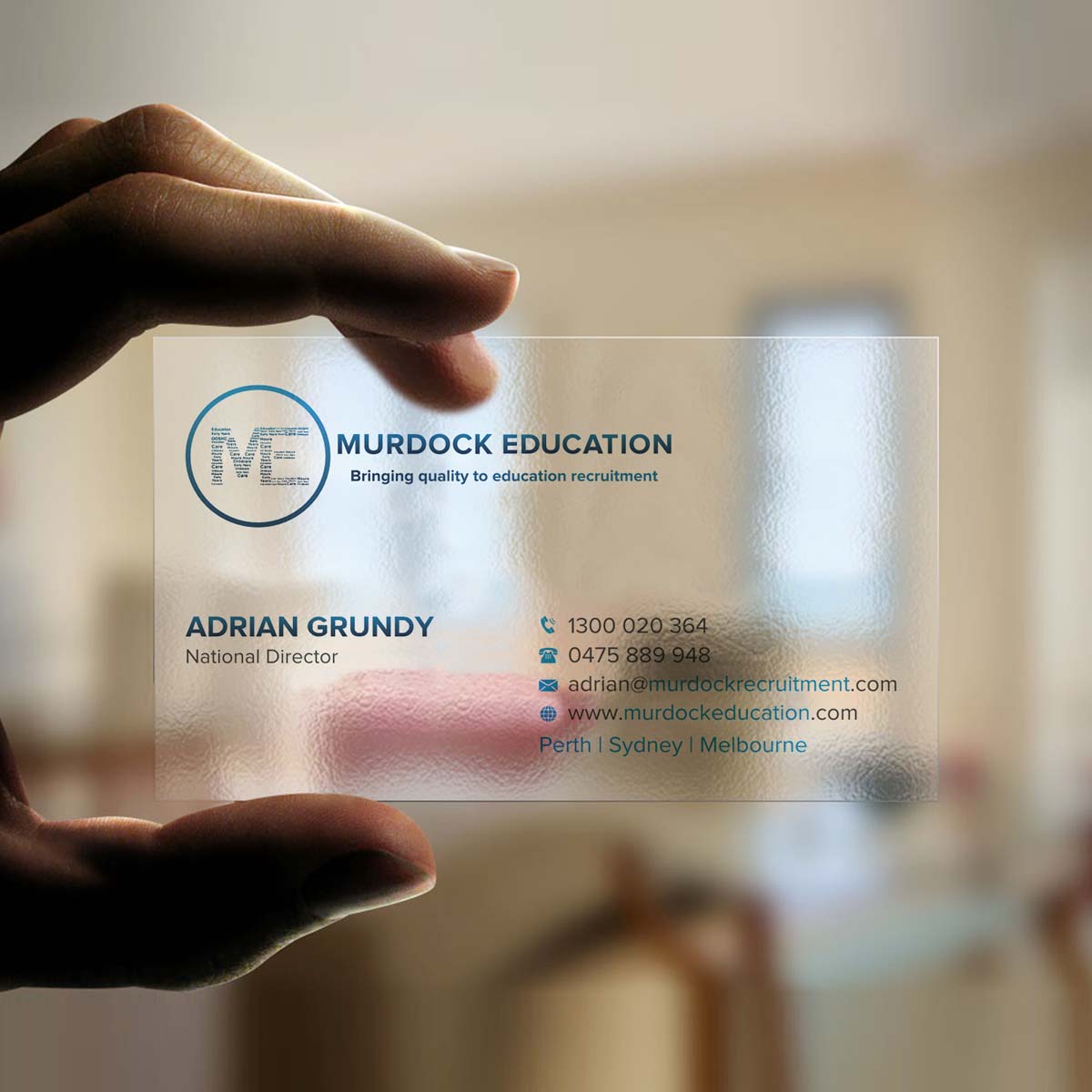 Business Card Design by INDIAN_Ashok for this project | Design #13094316
