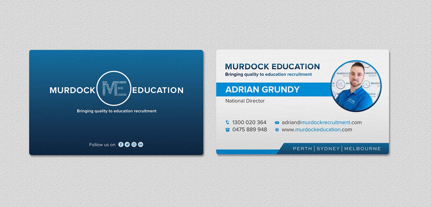 Business Card Design by INDIAN_Ashok for this project | Design #13094351