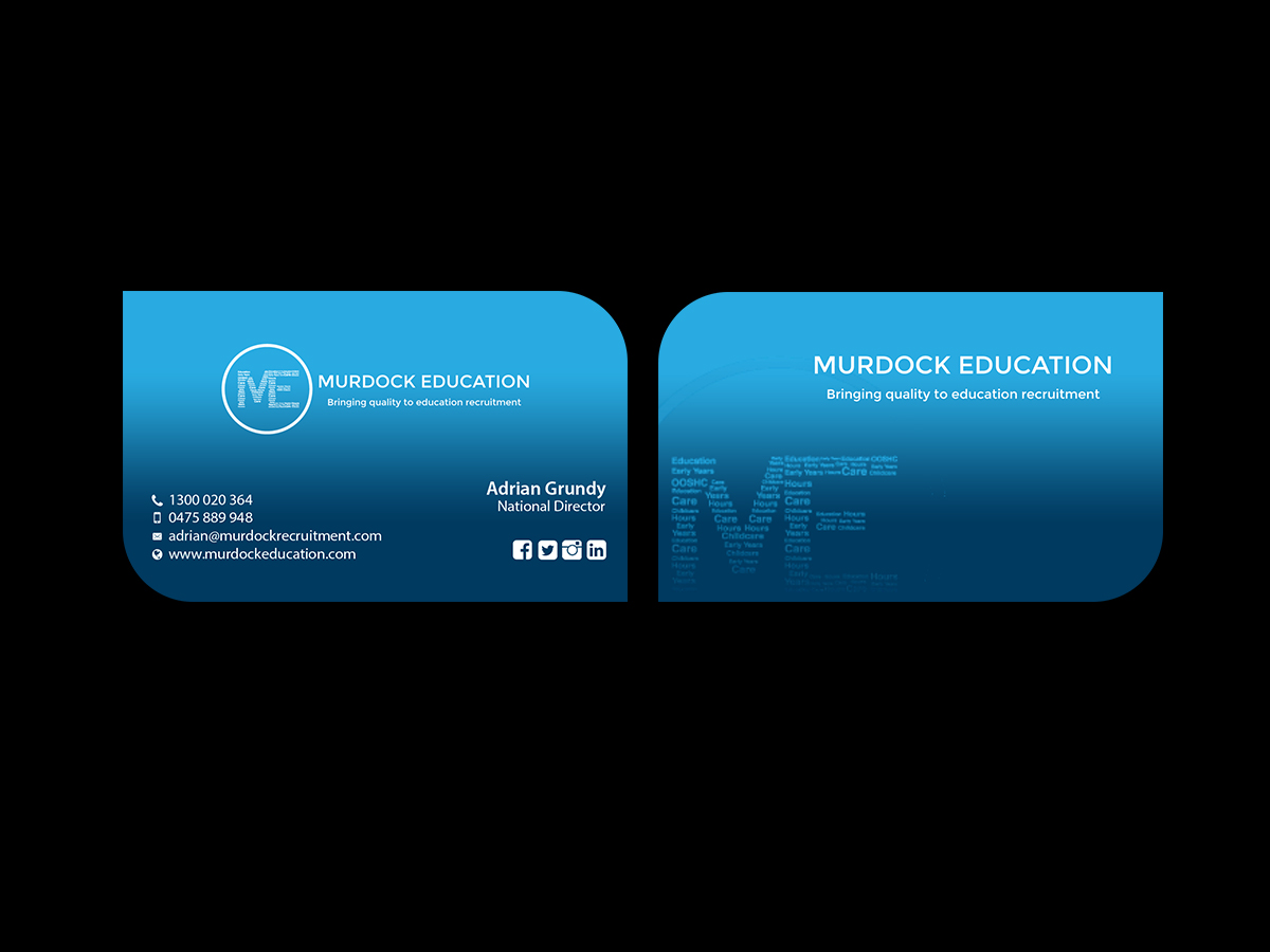 Business Card Design by Creations Box 2015 for this project | Design #13088216