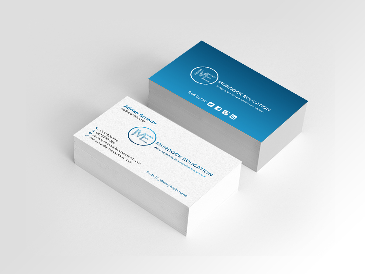 Business Card Design by Creations Box 2015 for this project | Design #13088221