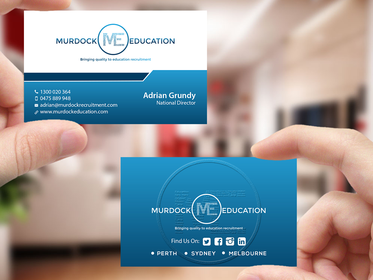 Business Card Design by Creations Box 2015 for this project | Design #13088246