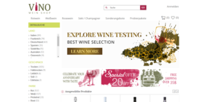 Design Graphique par Kristina Andonoff pour John's Weinshop | Design : #13370539
