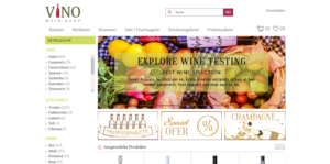 Design Graphique par Kristina Andonoff pour John's Weinshop | Design : #13467583