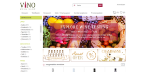 Design Graphique par Kristina Andonoff pour John's Weinshop | Design : #13467584