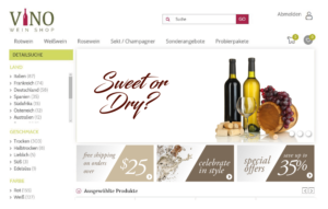 Design Graphique par Garth Jones pour John's Weinshop | Design : #13450416