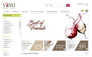 Design Graphique par Garth Jones pour John's Weinshop | Design : #13450417
