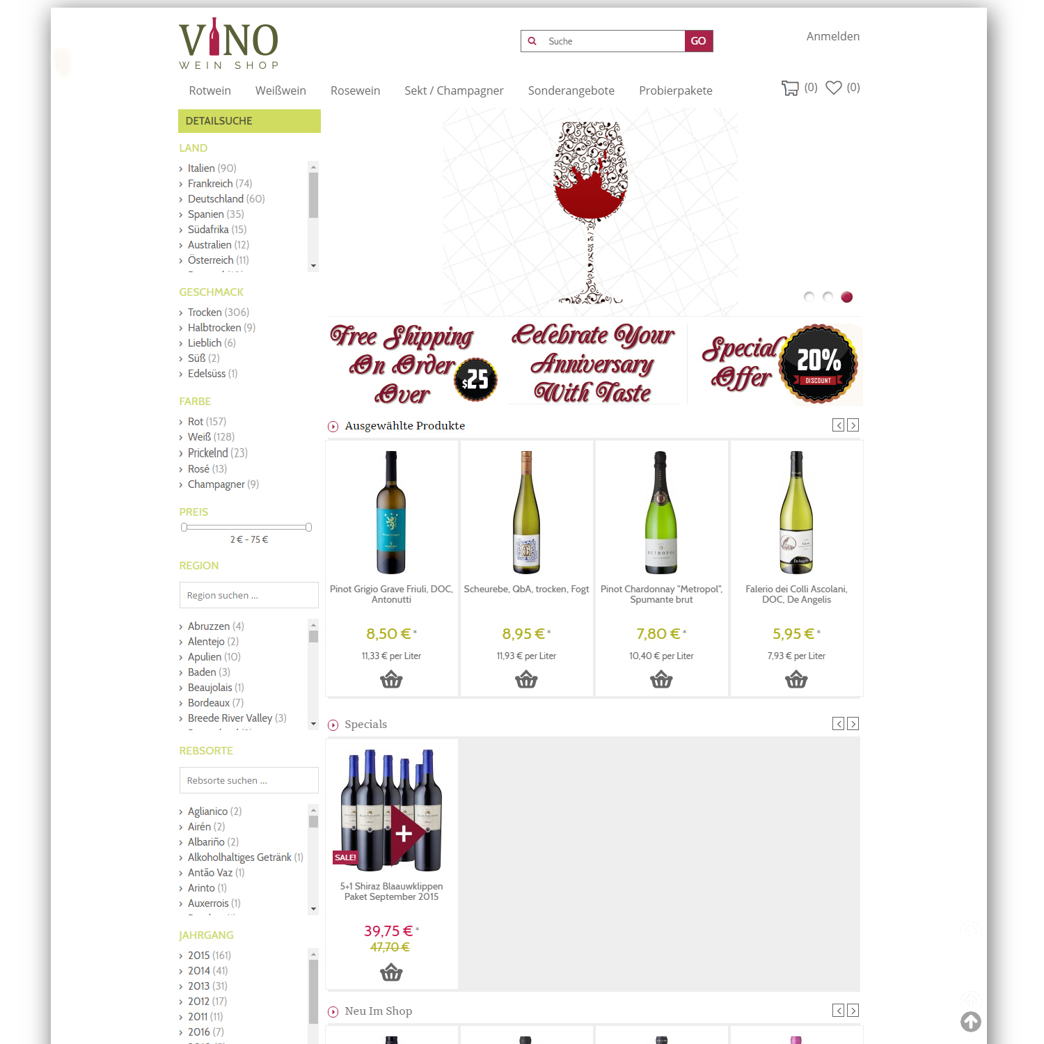 Design Graphique par Tarang Softech pour John's Weinshop | Design #13333493