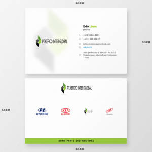 Business Card Design by nukers