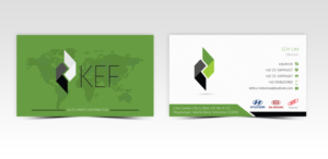 Business Card Design by Pointless Pixels India for PT.KEFICO INTER GLOBAL | Design: #13097813