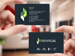 Design de Carte de Visite par Creations Box 2015 pour PT.KEFICO INTER GLOBAL | Design : #13100792