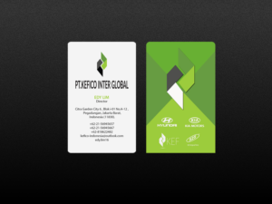 Business Card Design by Creations Box 2015 for PT.KEFICO INTER GLOBAL | Design: #13100816