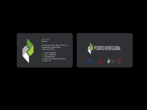 Business Card Design by Creations Box 2015 for PT.KEFICO INTER GLOBAL | Design: #13100825