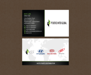 Design de Carte de Visite par chandrayaan.creative pour PT.KEFICO INTER GLOBAL | Design : #13170519