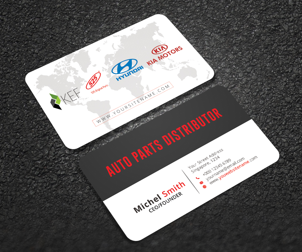 Business Card Design by Graphic Flame for PT.KEFICO INTER GLOBAL | Design #13137115