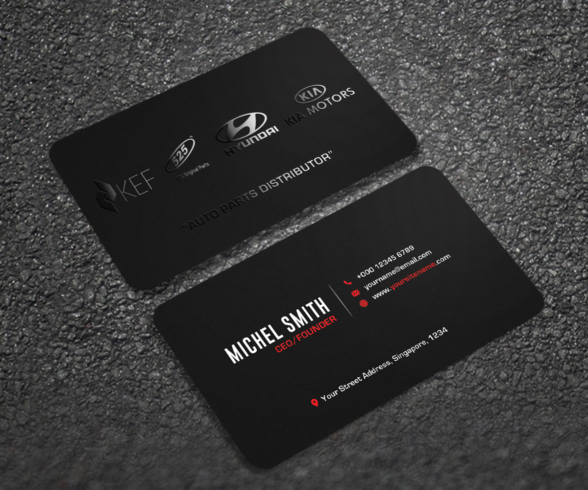 Visitenkarten-Design von Graphic Flame für PT.KEFICO INTER GLOBAL | Design #13137117