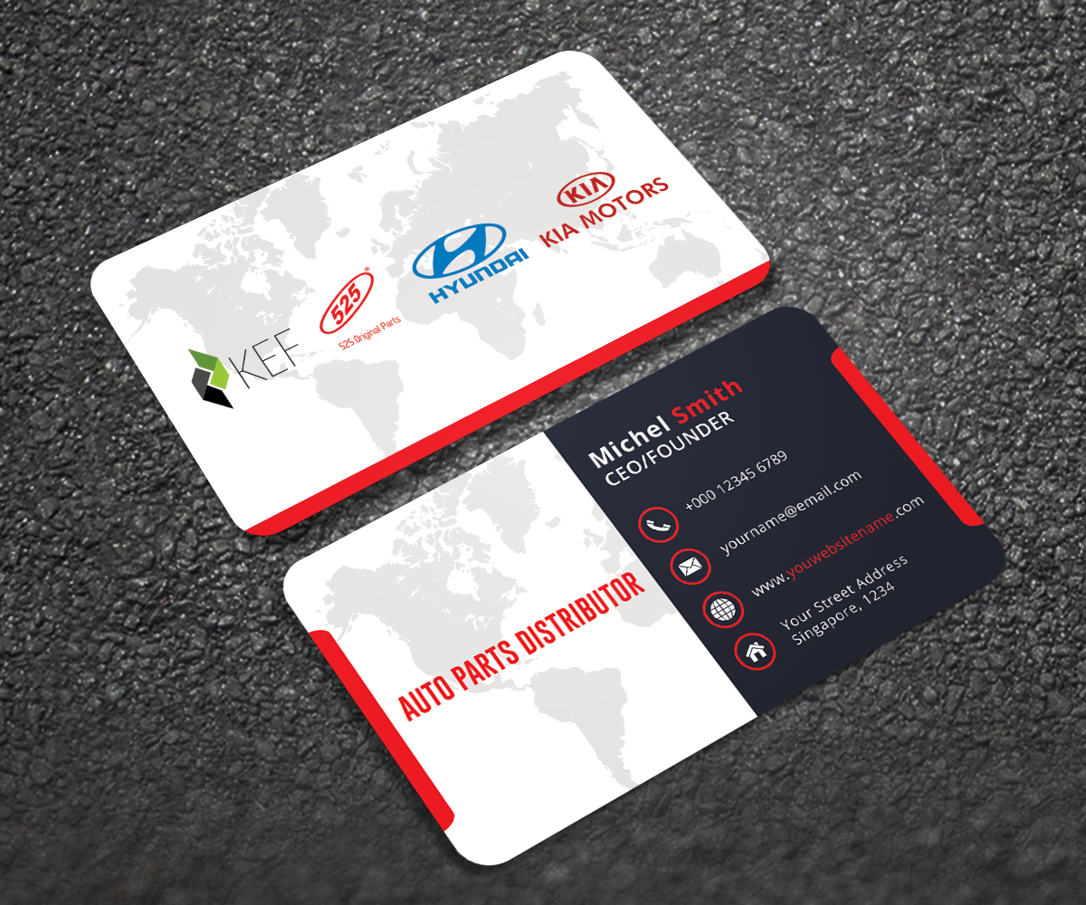Business Card Design by Graphic Flame for PT.KEFICO INTER GLOBAL | Design #13137129