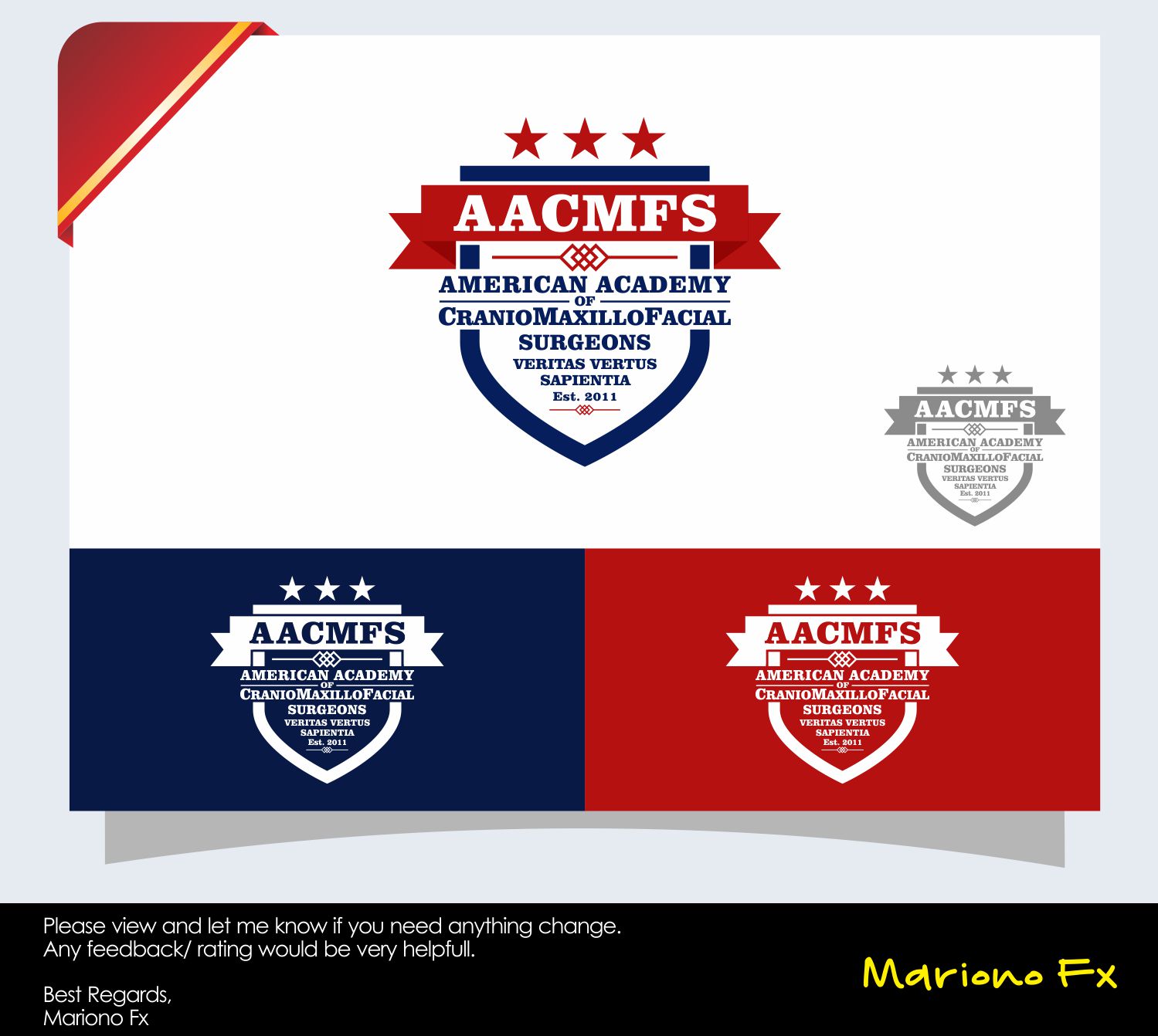 Logo Design by Mariono Fx for craniofacial consulting | Design #13123210