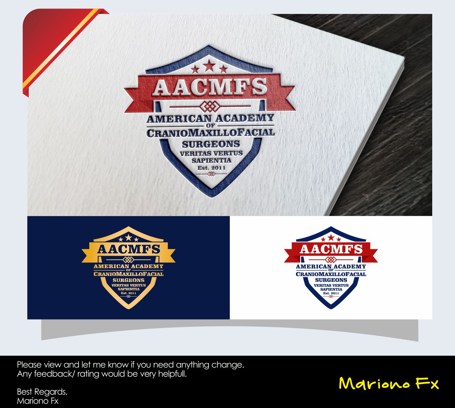 Logo Design by Mariono Fx for craniofacial consulting | Design #13123952