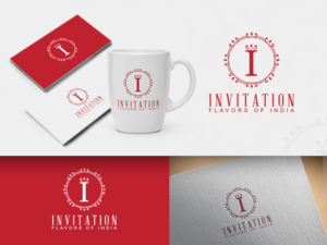 INVITATION   flavors of India | Logo Design by Firstception