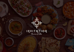INVITATION   flavors of India | Logo Design by christianpoetoe