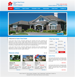 Real Estate Web Page Redesign | Web Design by Desire Design Solutions