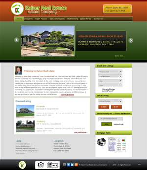 Web Design by pb for this project | Design: #582174