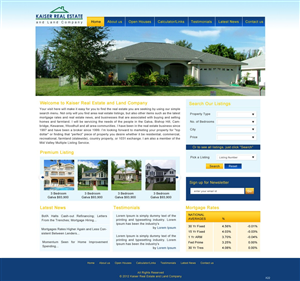 Web Design by pb for this project | Design: #594141