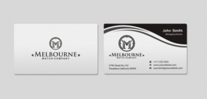 Diseño de Tarjeta de Presentación por INDIAN_Ashok para Melbourne Watch Company Pty Ltd | Diseño: #13095793