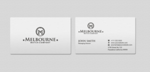 Diseño de Tarjeta de Presentación por INDIAN_Ashok para Melbourne Watch Company Pty Ltd | Diseño: #13095794
