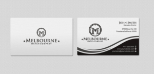 Diseño de Tarjeta de Presentación por INDIAN_Ashok para Melbourne Watch Company Pty Ltd | Diseño: #13095795