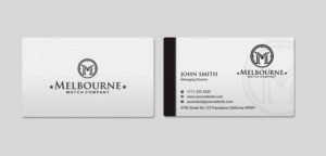 Diseño de Tarjeta de Presentación por INDIAN_Ashok para Melbourne Watch Company Pty Ltd | Diseño: #13095796