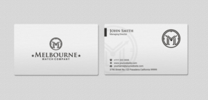 Diseño de Tarjeta de Presentación por INDIAN_Ashok para Melbourne Watch Company Pty Ltd | Diseño: #13095797
