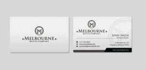 Diseño de Tarjeta de Presentación por INDIAN_Ashok para Melbourne Watch Company Pty Ltd | Diseño: #13095801