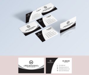 Business Card Design by Impressive Solutions for Melbourne Watch Company Pty Ltd | Design: #13097020