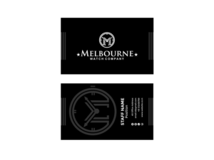 Business Card Design by dinug.312 for Melbourne Watch Company Pty Ltd | Design #13098781