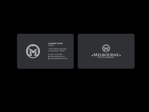 Visitenkarten-Design von Creations Box 2015 für Melbourne Watch Company Pty Ltd | Design: #13100304