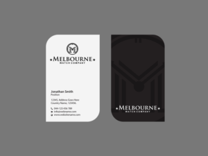 Visitenkarten-Design von Creations Box 2015 für Melbourne Watch Company Pty Ltd | Design: #13100305