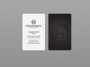 Visitenkarten-Design von Creations Box 2015 für Melbourne Watch Company Pty Ltd | Design: #13100314