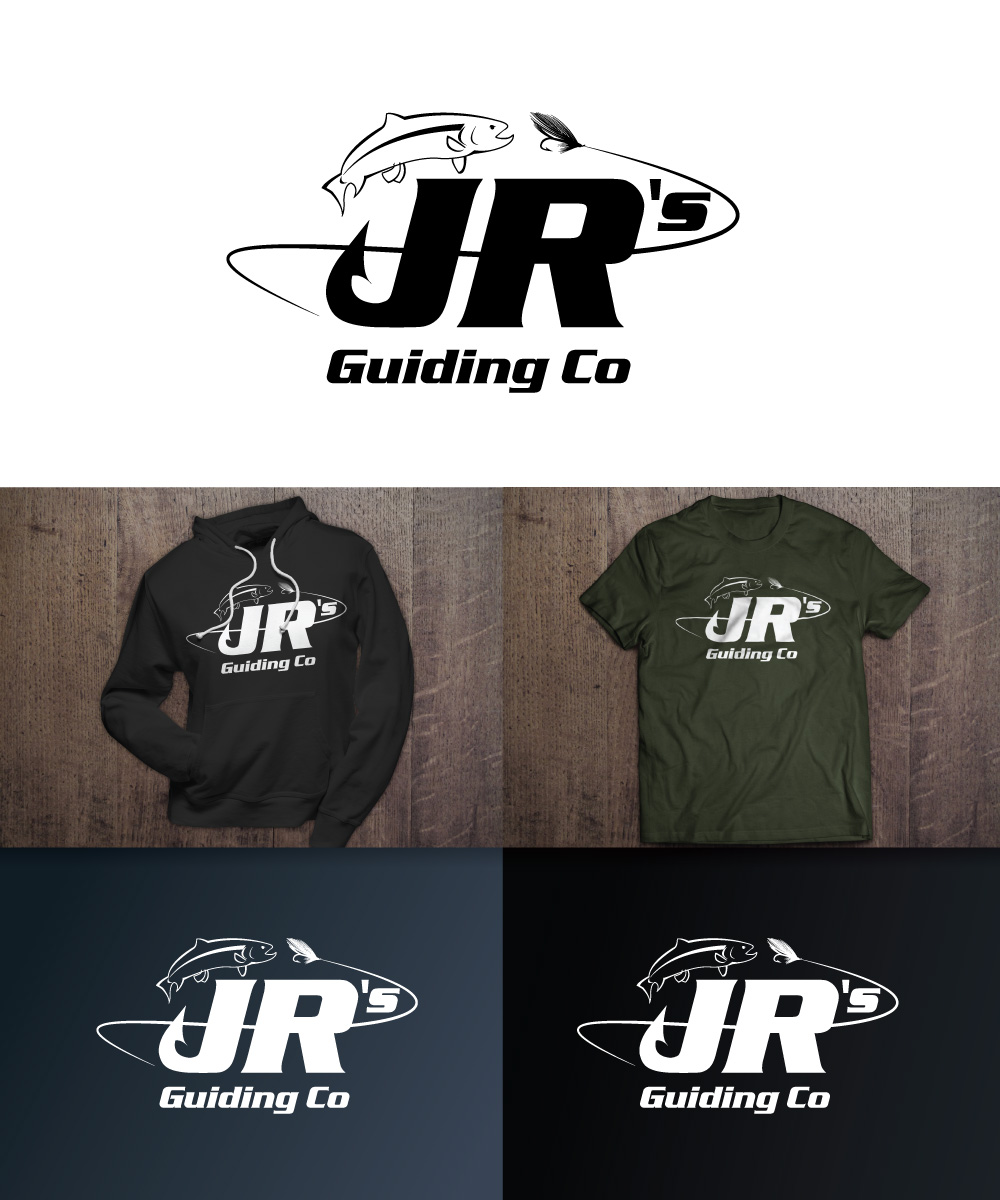 Logo Design by Sergio Coelho for JR's Guiding Co INC. | Design: #13198048