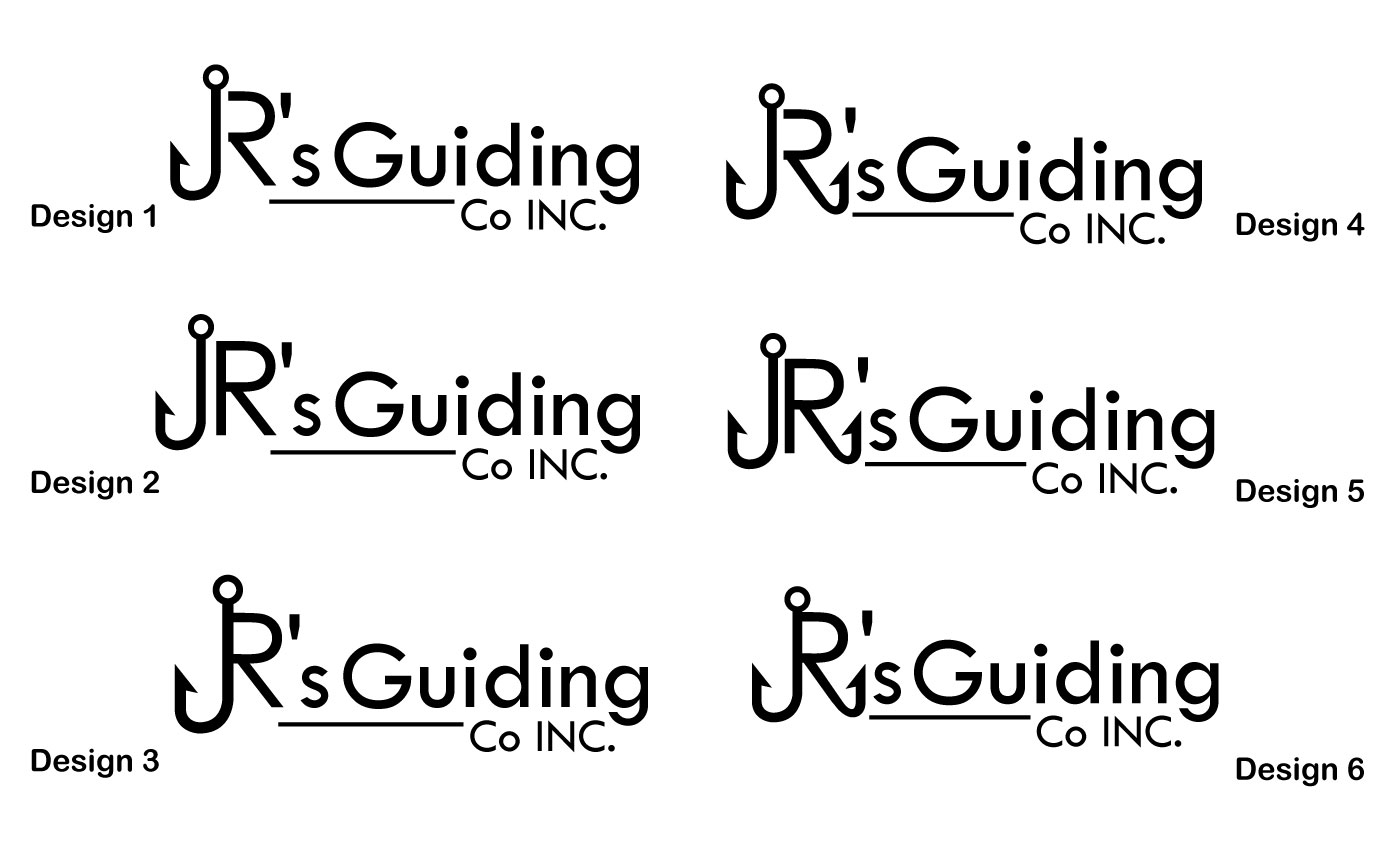 Logo Design by Parul for JR's Guiding Co INC. | Design #13121513