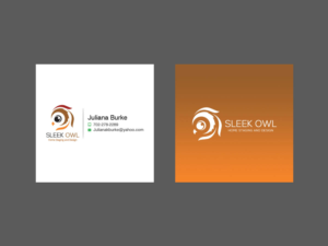 Sleek Owl  staging and design  | Business Card Design by Sandaruwan
