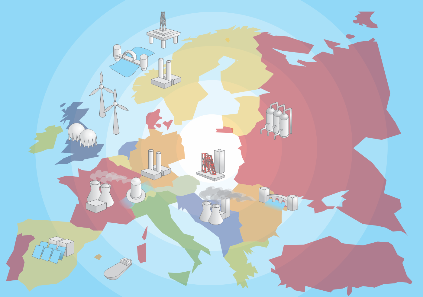 Illustration Design by cornel888 for Energy Institute at the Johannes Kepler University Linz | Design #13214064