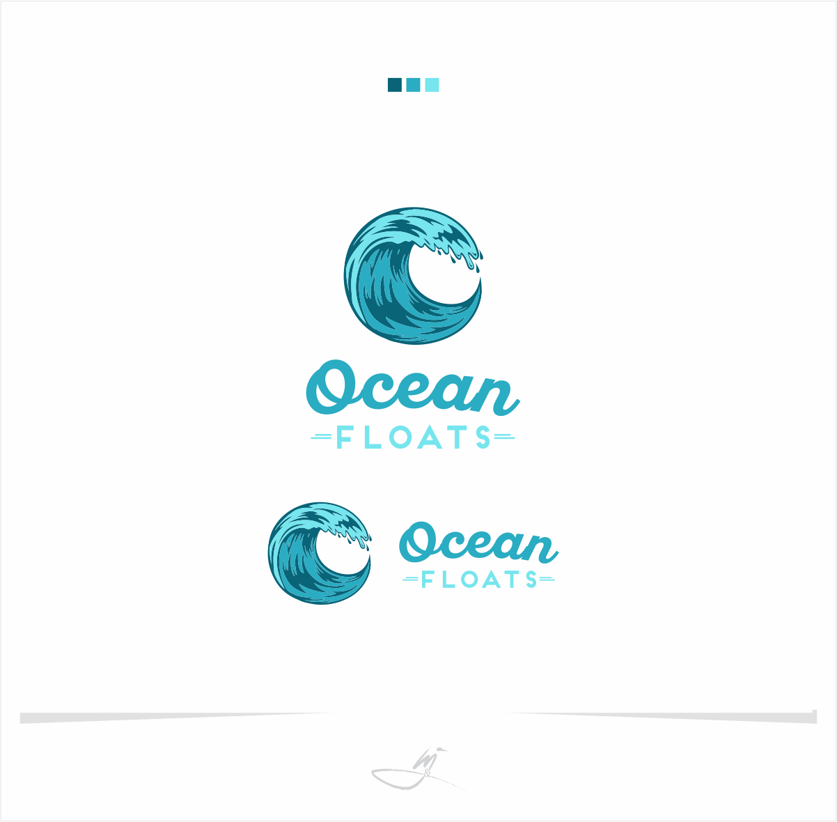 Diseño de Logo por Mimi &amp; Max para Ocean Floats  | Diseño #13112370