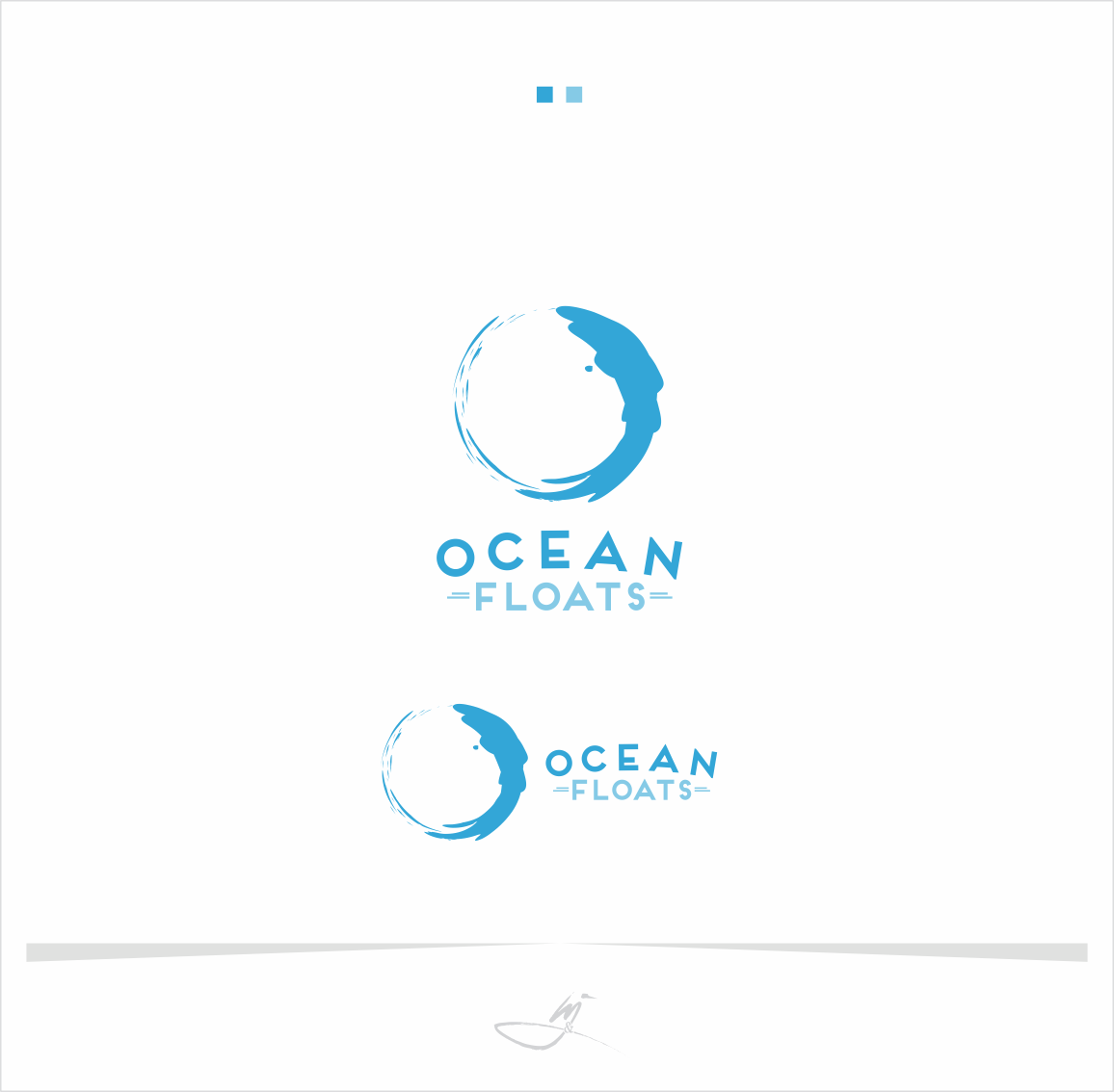 Logo Design by Mimi & Max for Ocean Floats  | Design #13112567