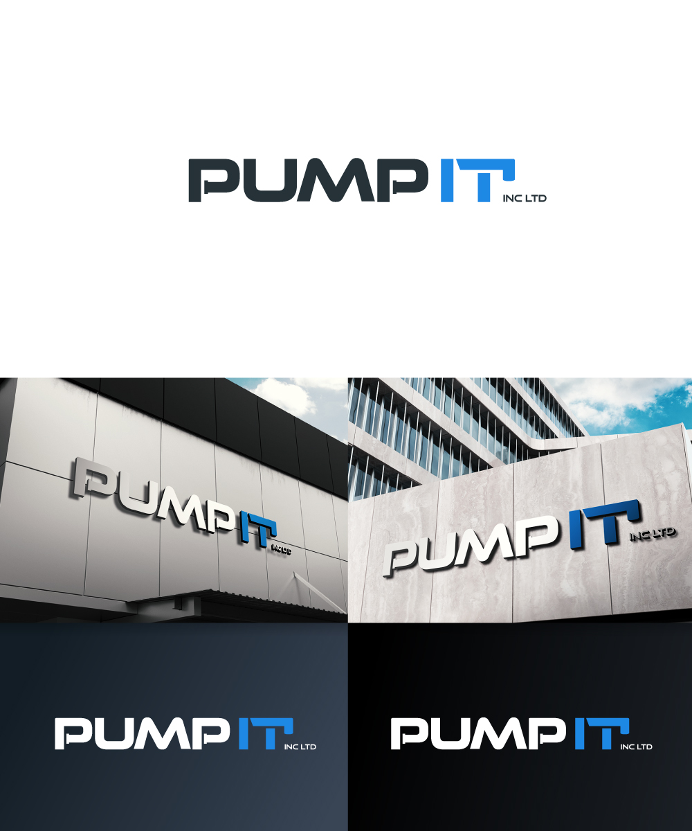 Logo Design by Sergio Coelho for Pump It Inc Ltd | Design #13106041