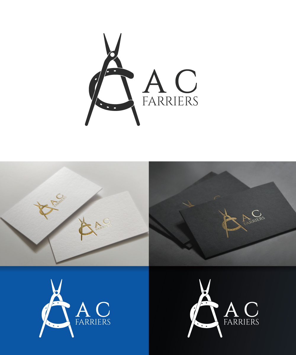 Logo Design by Sergio Coelho for A.C.Farriers | Design #13120707