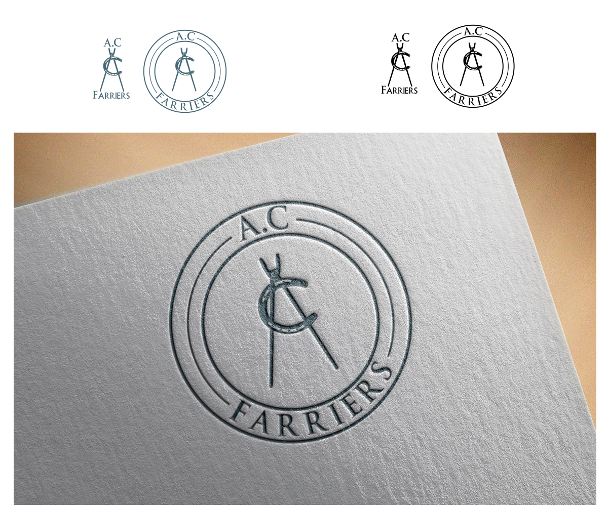 Logo Design by Tt design for A.C.Farriers | Design #13107975