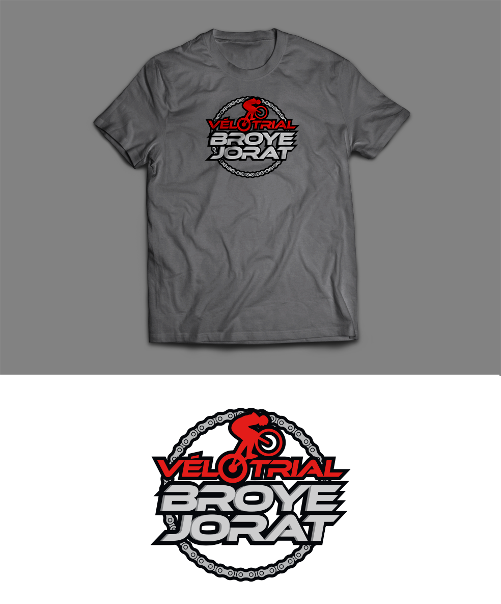 Logo-Design von trufya für Vélo Trial Broye Jorat | Design #13316717