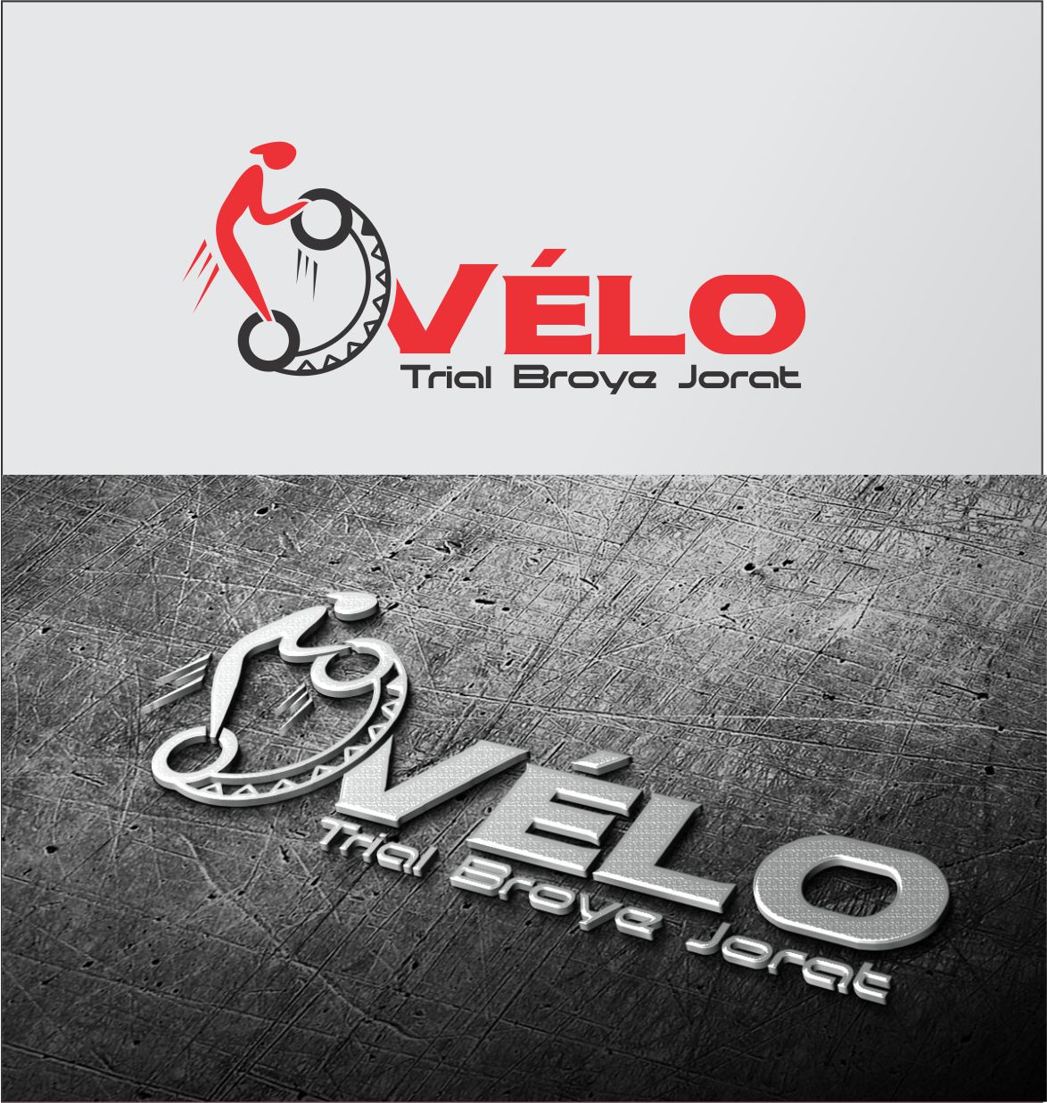 Logo Design by ArifRif for Vélo Trial Broye Jorat | Design #13279502